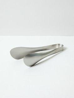 Sori Yanagi Stainless Steel Tongs with Holes