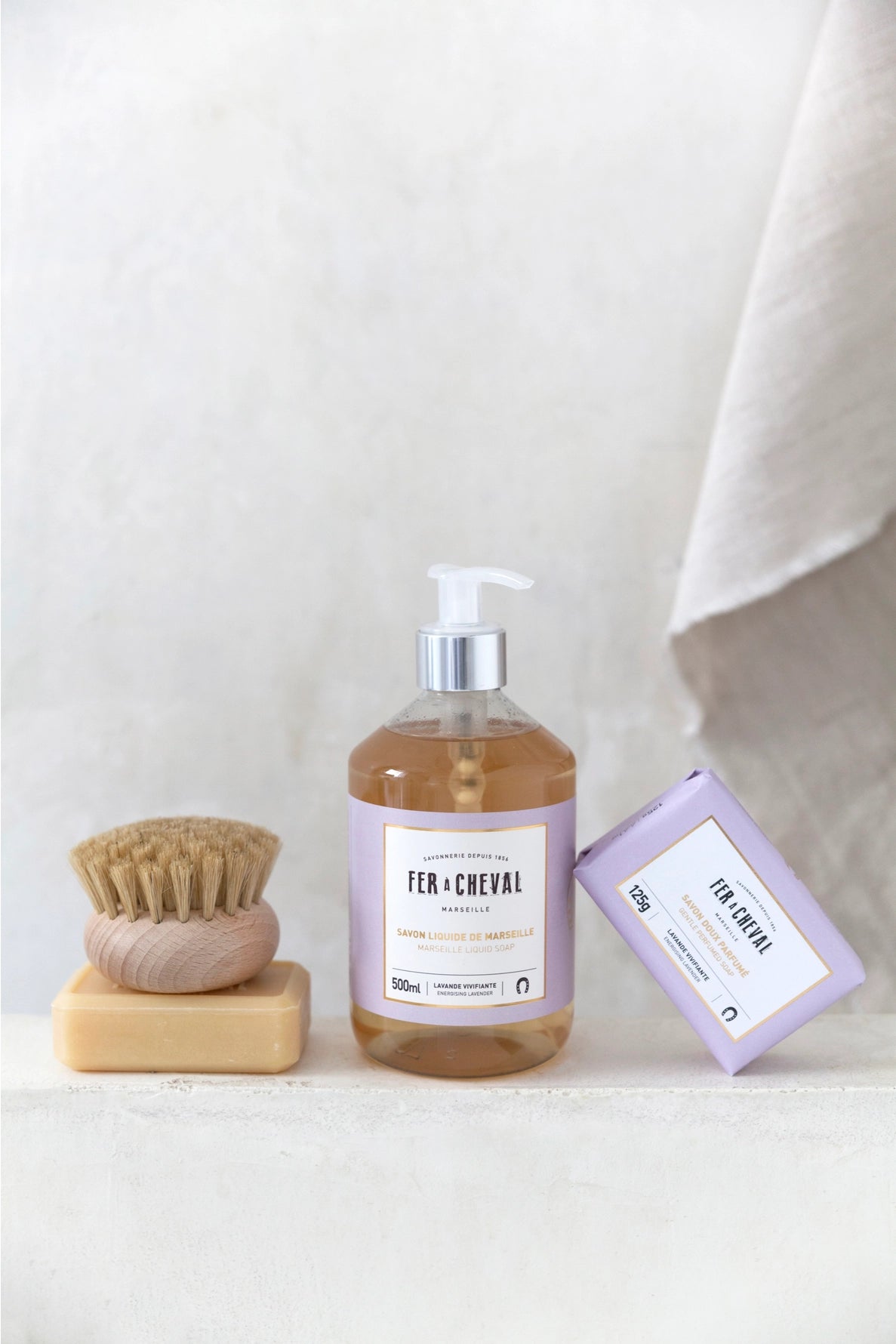 Fer À Cheval, Lavender Genuine Marseille Liquid Soap, - Placewares