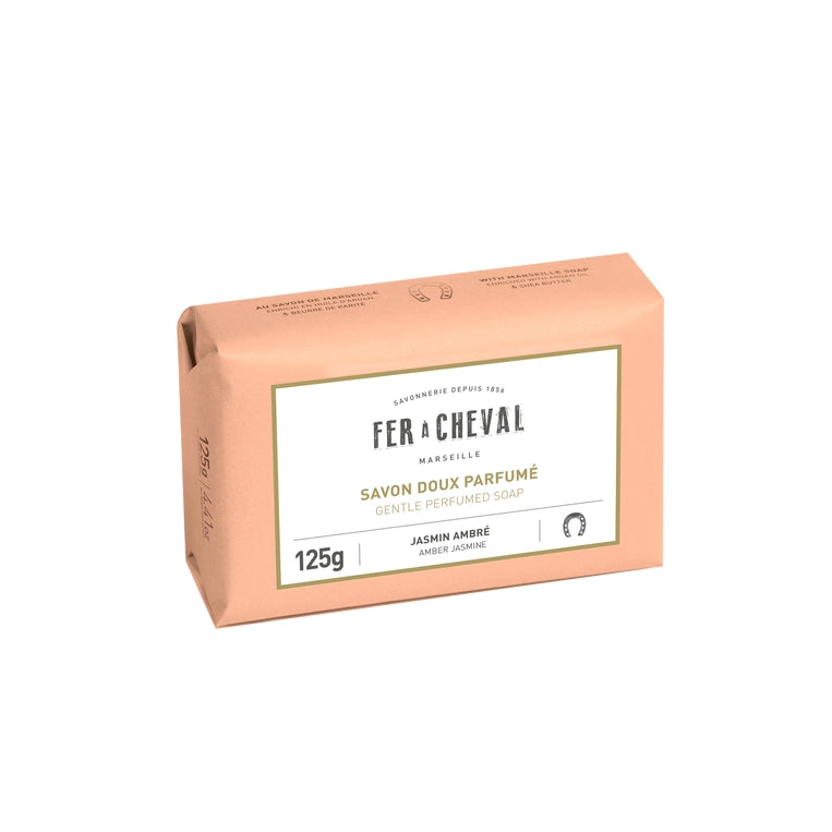 Fer À Cheval, Amber and Jasmine Gentle Marseille Soap, - Placewares