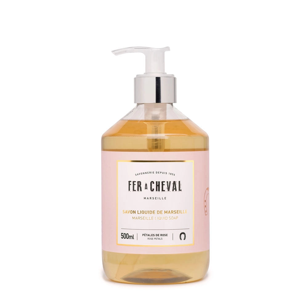 Rose Petals Genuine Marseille Liquid Soap, Bath, Placewares, 