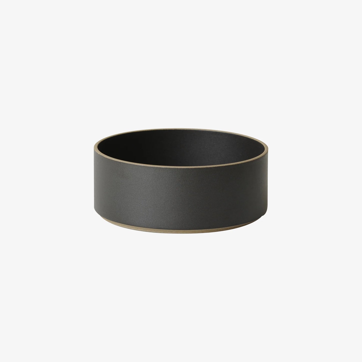 Hasami Porcelain, Tall Bowl 7 ⅜ in / 185 mm - Black, - Placewares