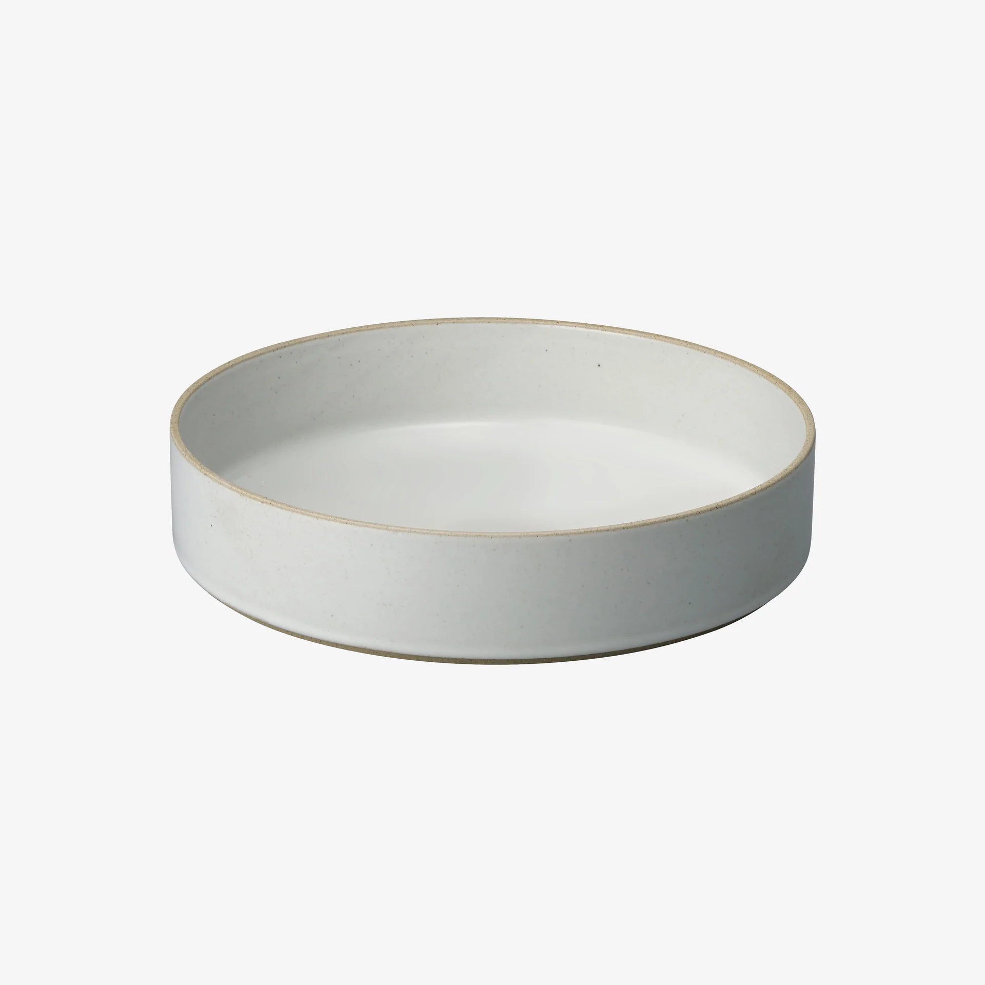 Hasami Porcelain, Bowl 10 in / 255 mm - Gloss Gray, - Placewares