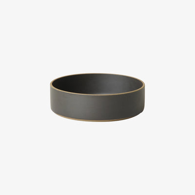 Hasami Porcelain, Bowl 8 ⅝ in / 220 mm - Black, Black- Placewares