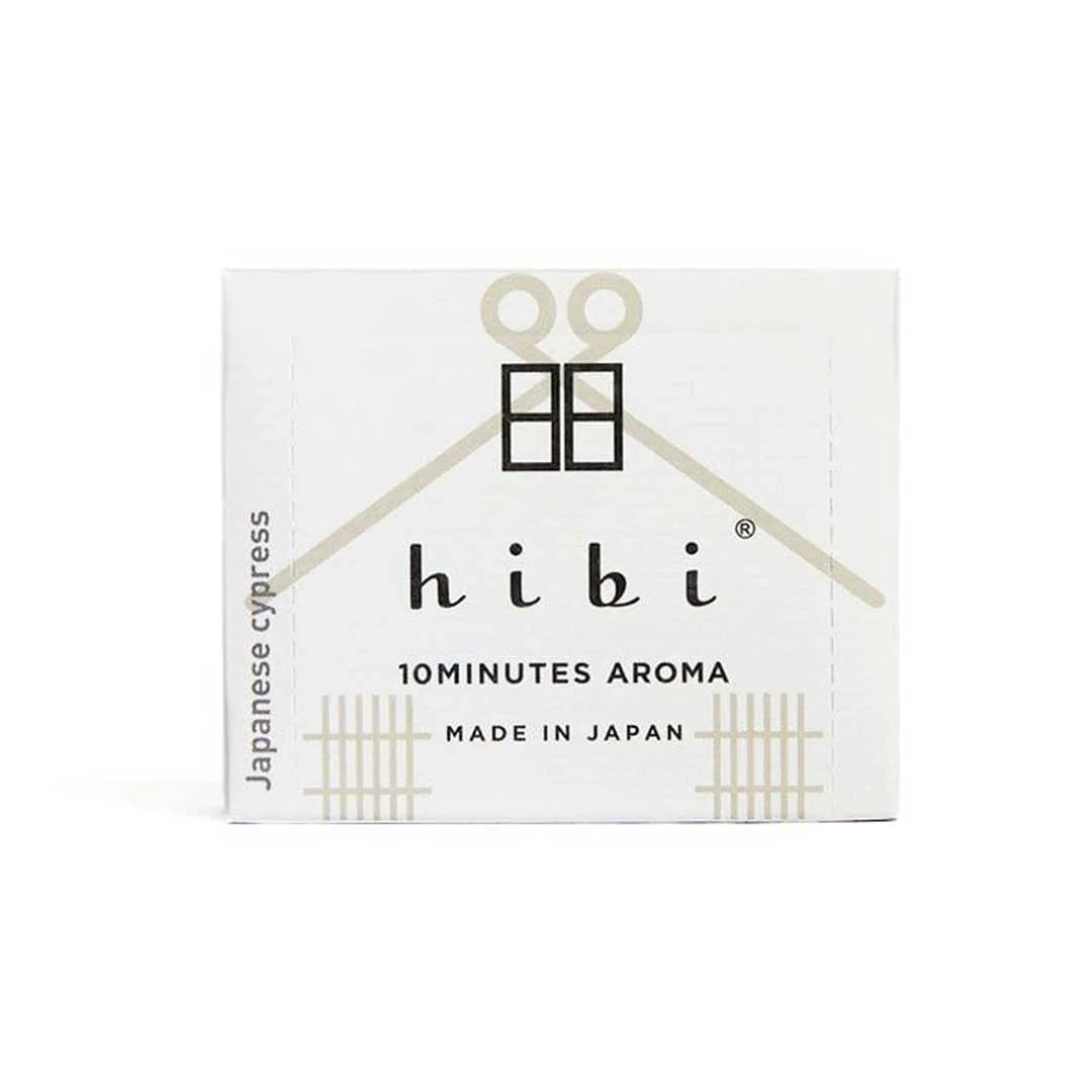 Kobe Match Co., 10-Minute Aromatherapy Box Set Matches, assorted scents, Hinoki, Japanese Cypress- Placewares