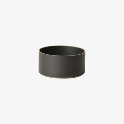 Hasami Porcelain, Tall Bowl 5 ⅝ in / 145 mm - Black, - Placewares