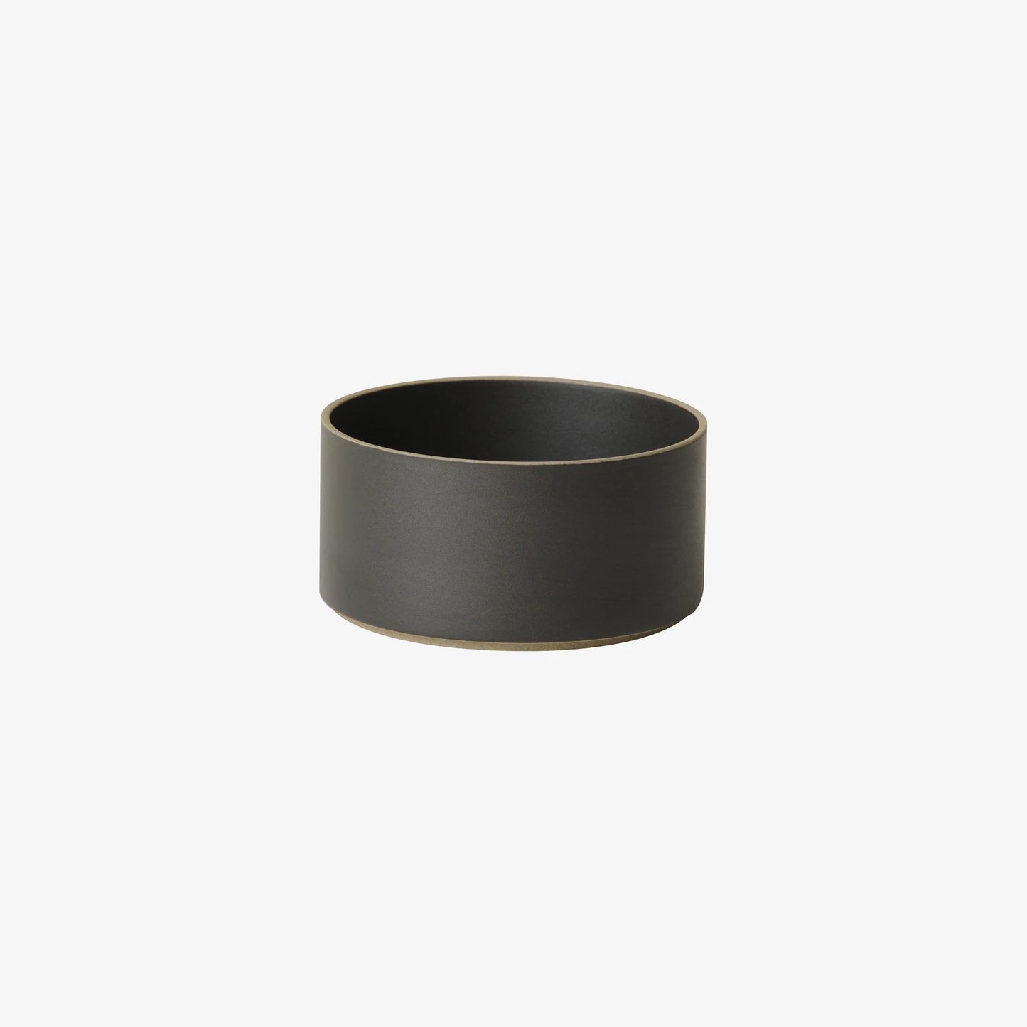 Hasami Porcelain, Tall Bowl 5 ⅝ in / 145 mm - Black, Black- Placewares