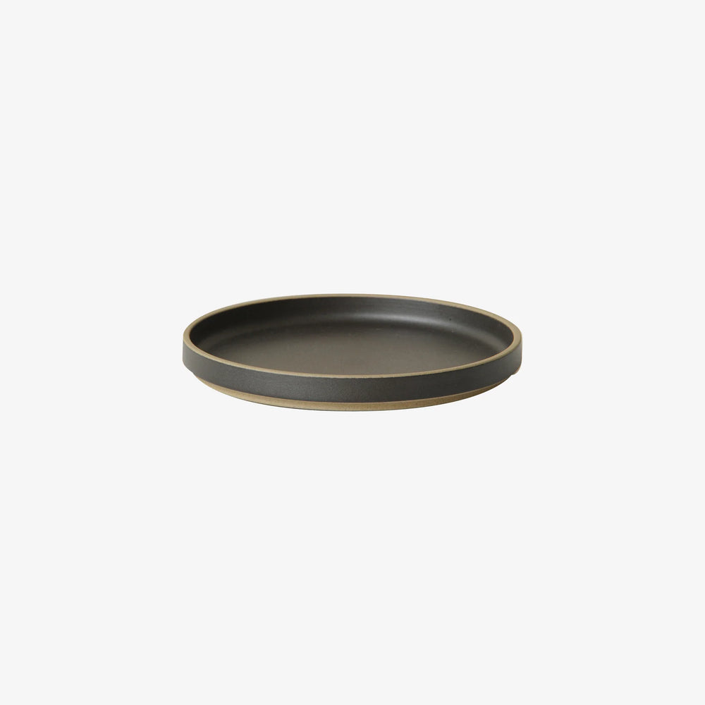 Hasami Porcelain, Plate 7 ⅜ in / 185 mm - Black, - Placewares