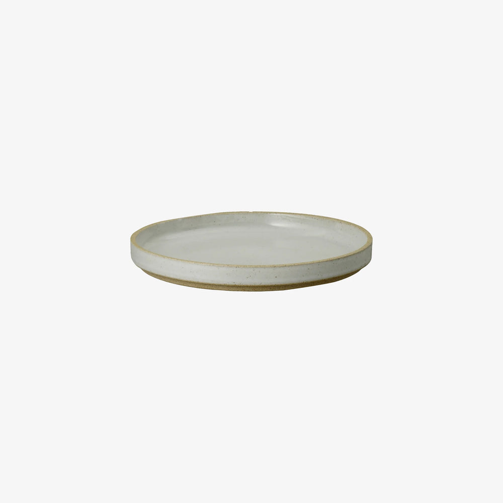 Hasami Porcelain, Plate 7 ⅜ in / 185 mm - Gloss Gray, Gloss Gray- Placewares