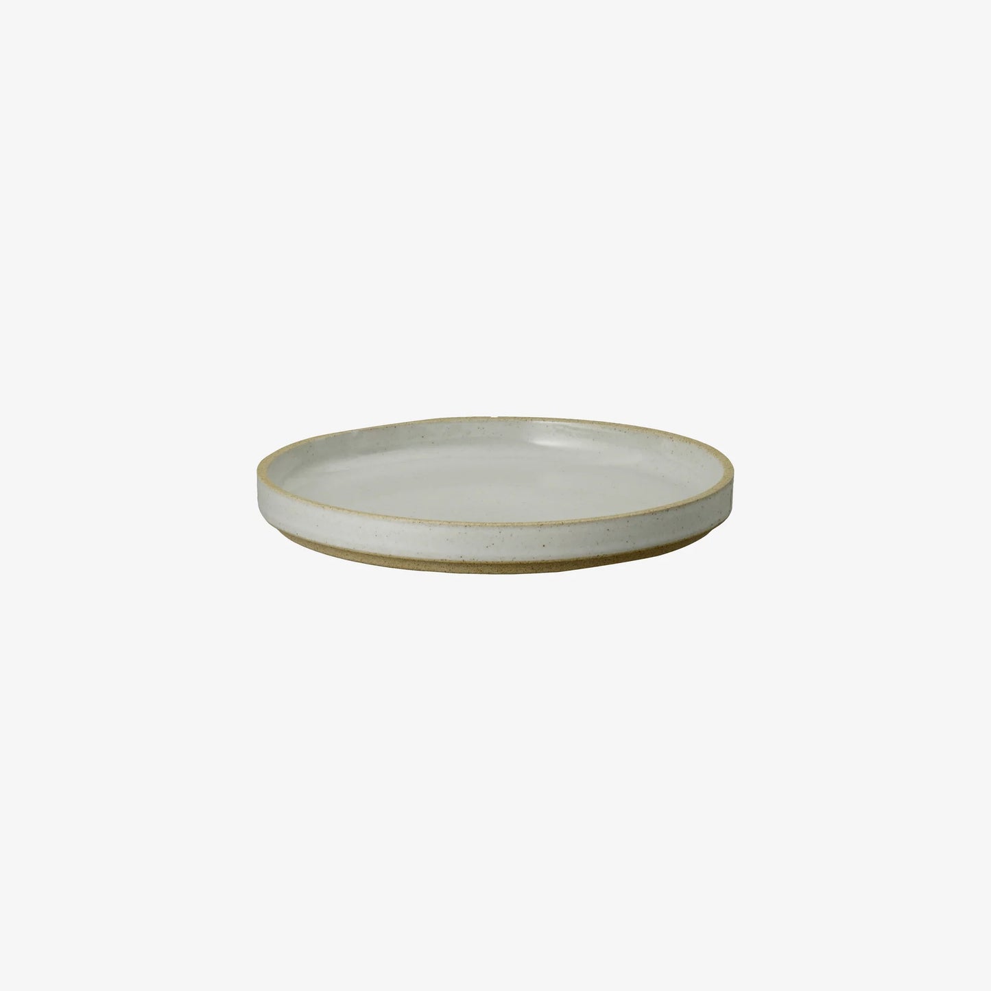 Hasami Porcelain, Plate 7 ⅜ in / 185 mm - Gloss Gray, - Placewares