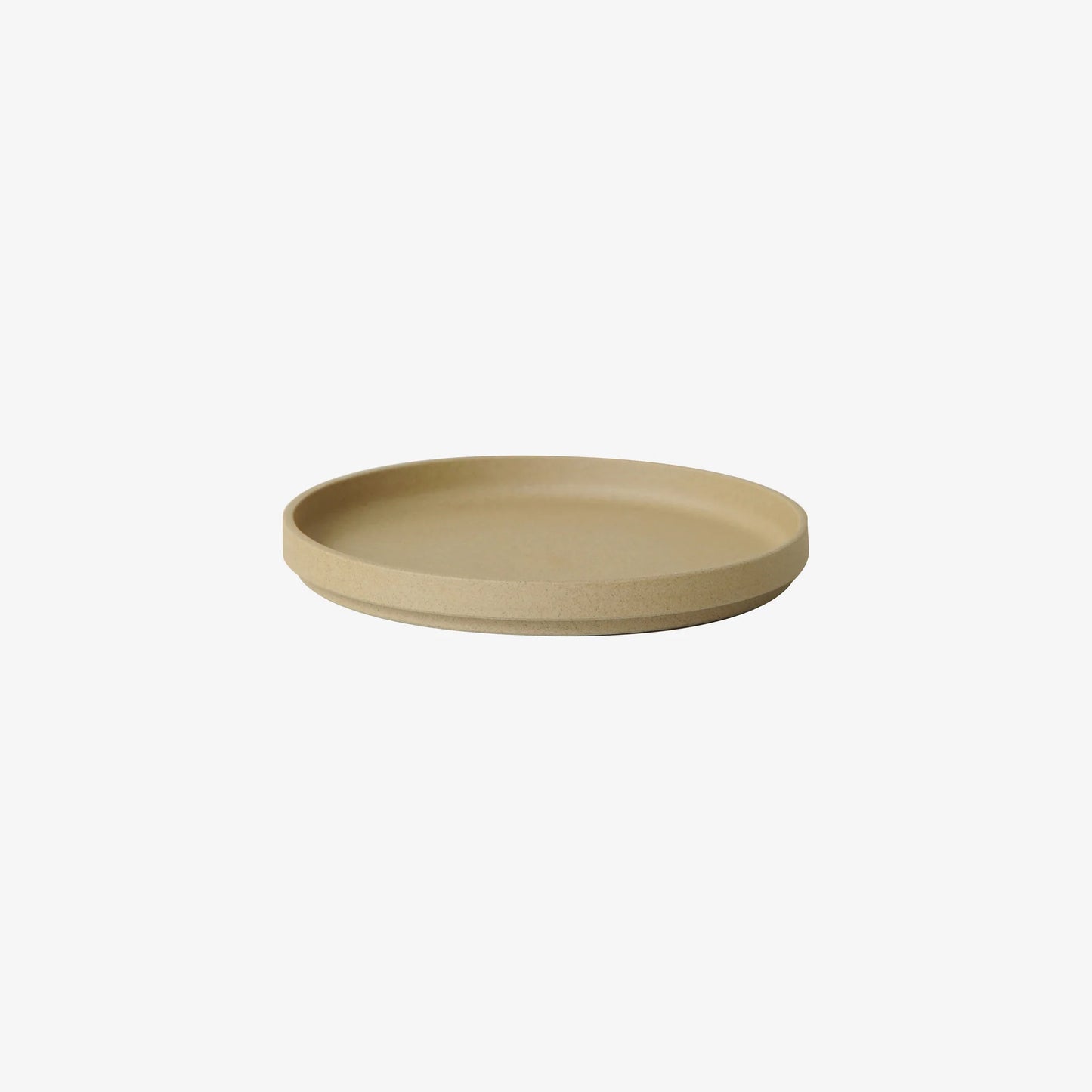 Hasami Porcelain, Plate 7 ⅜ in / 185 mm - Natural, Natural Tan- Placewares