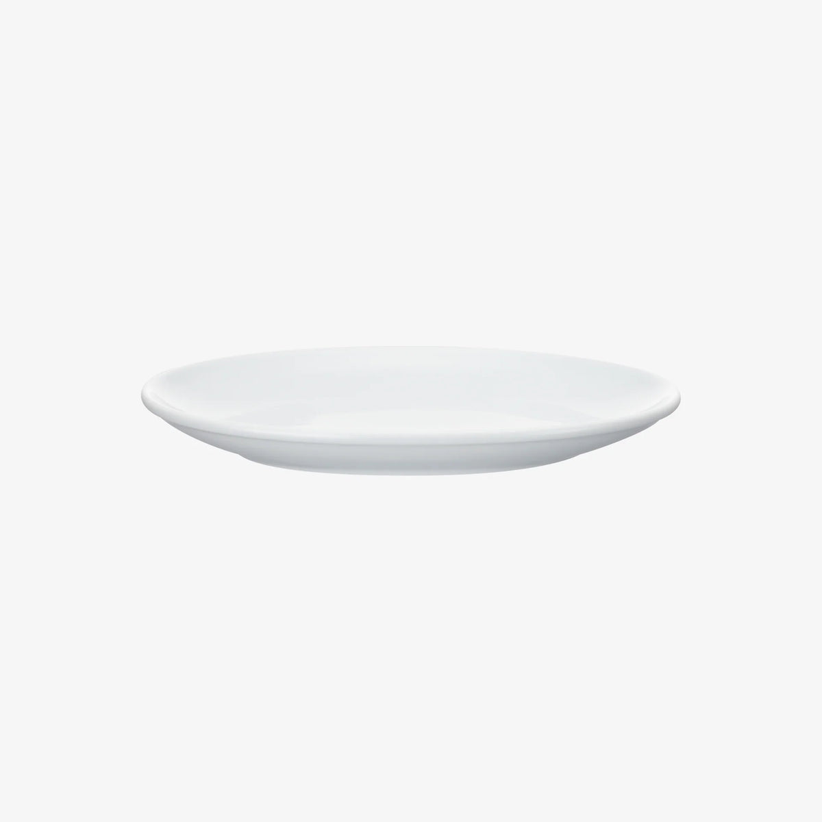 Common, Common White Porcelain Round Plates, 7 ¼" ø / White- Placewares