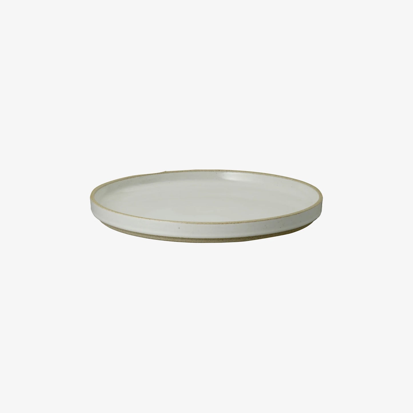 Hasami Porcelain, Plate 8 ⅝ in / 220 mm - Gloss Gray, Gloss Gray- Placewares