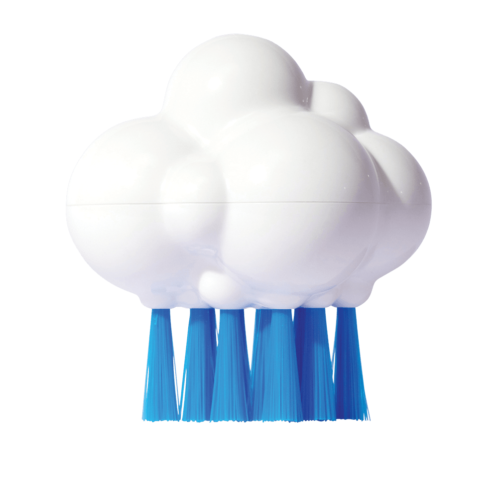 Moluk, Pluï Cloudy Brush Toy, Cloudy- Placewares