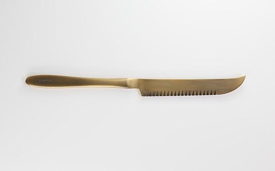 Shizu Hamono, Pomme Gold-Plated Cheese Knife, Gold-Plated- Placewares