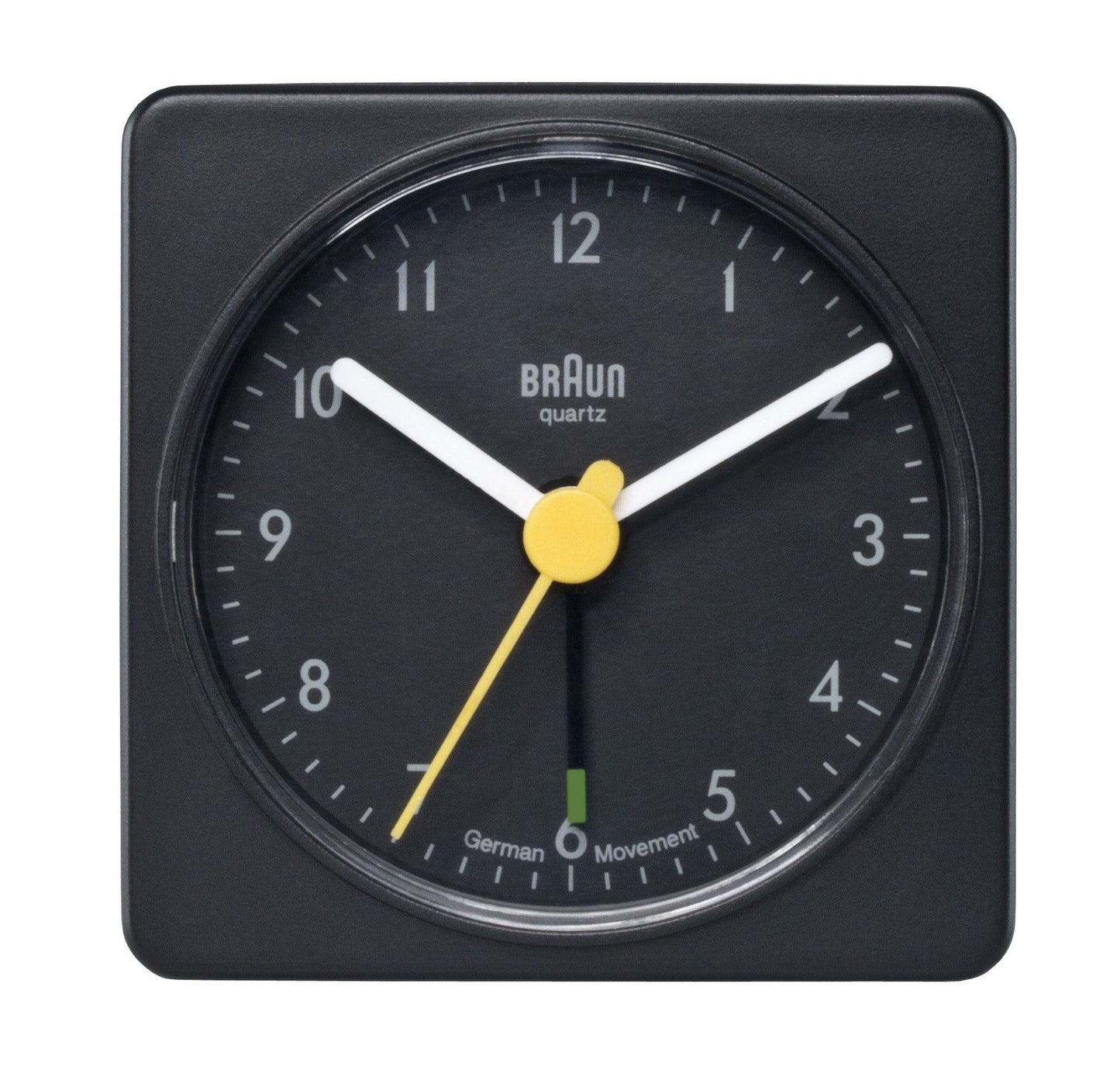 Braun, Braun Large Classic Alarm Clocks, Black- Placewares