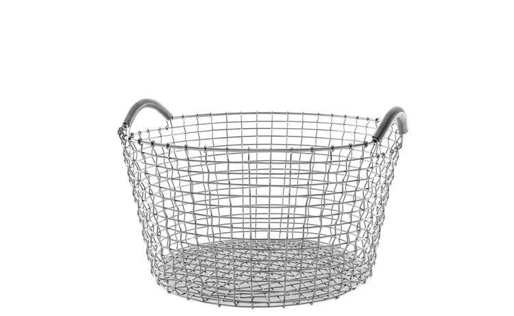 Korbo, Korbo Classic 35 Stainless Steel Basket, - Placewares