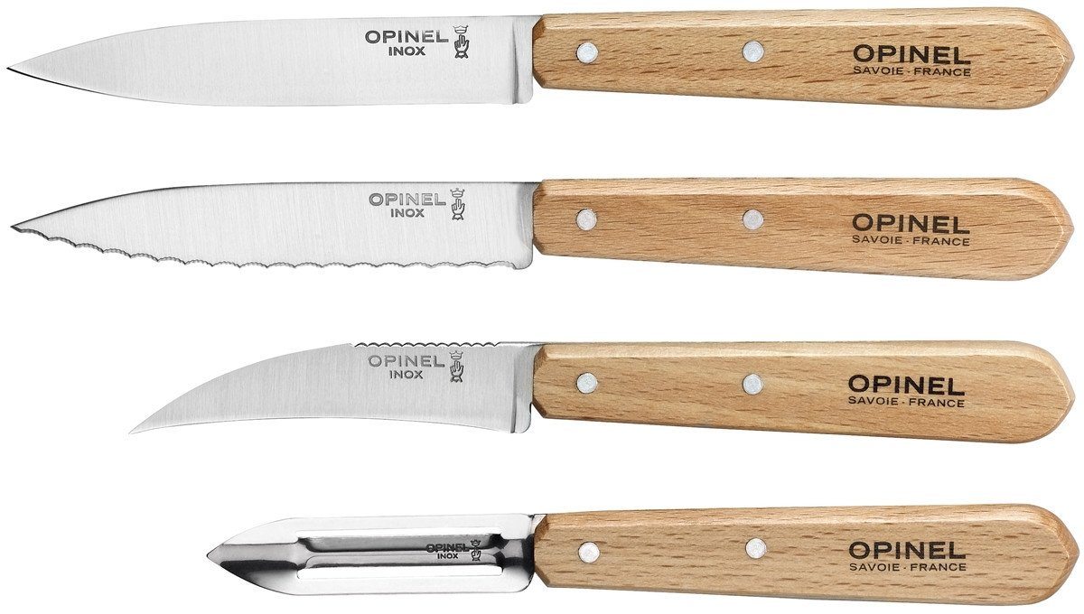 Opinel, Opinel Essentials Small Kitchen Knives - set/4, - Placewares