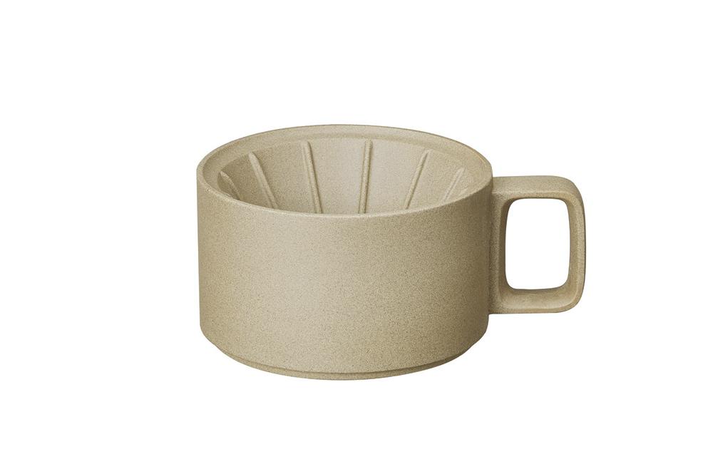 Hasami Porcelain, Pour Over Dripper - Natural, Natural- Placewares