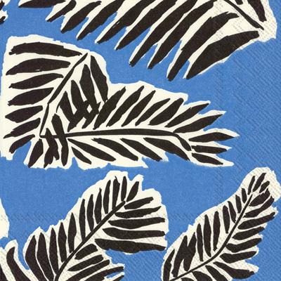 Boston International, Babassu Lunch Napkins, Blue, - Placewares