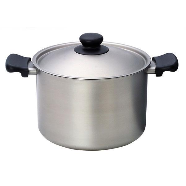 Sori Yanagi, Sori Yanagi Stainless Steel Deep Pot with Lid, - Placewares