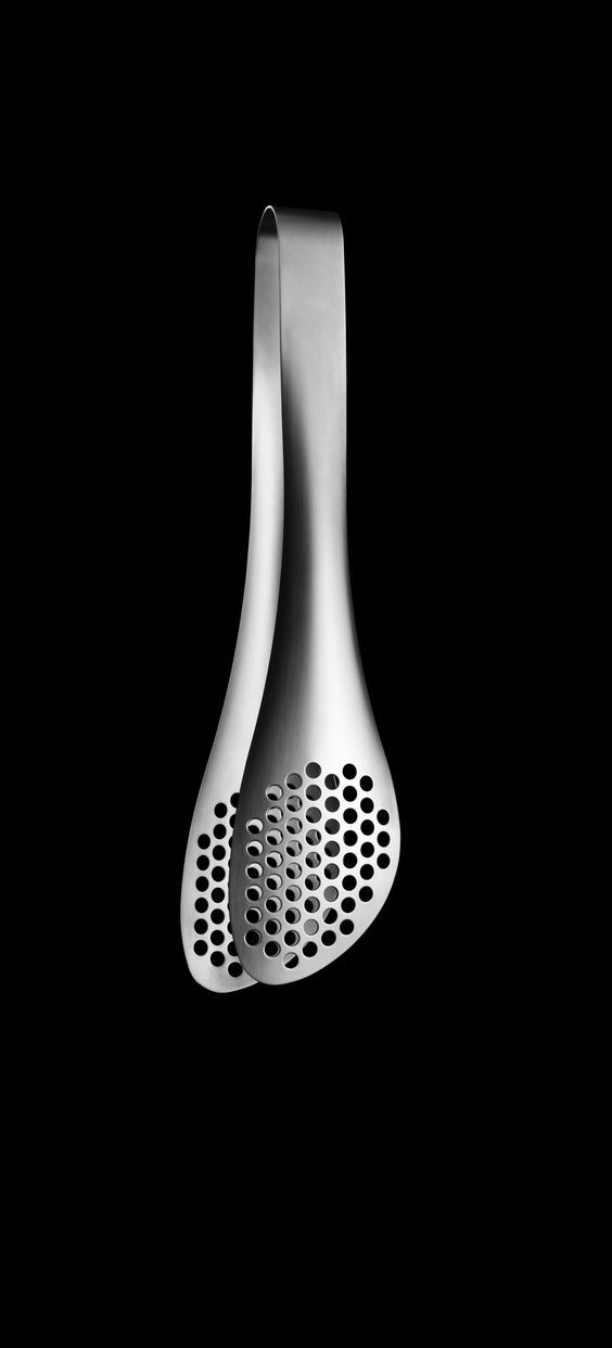 Sori Yanagi, Sori Yanagi Perforated Stainless Steel Tongs, - Placewares