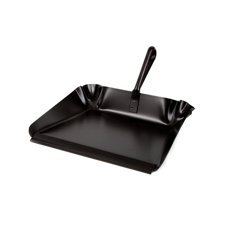 Iris Hantverk, Swedish Metal Dust Pan, Black / Metal- Placewares