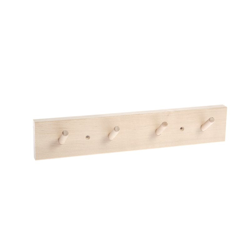 Iris Hantverk, Birch Wall Peg Racks, Birch / 4-Pegs- Placewares