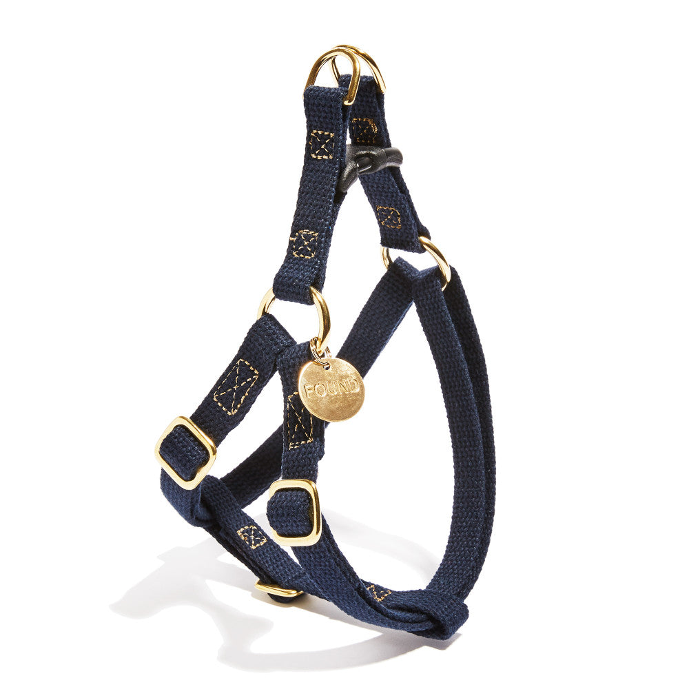 Navy blue dog on sale harness