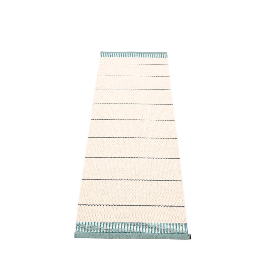 Pappelina, Belle Rug - Haze Blue-Green, 2' x 6.5'- Placewares