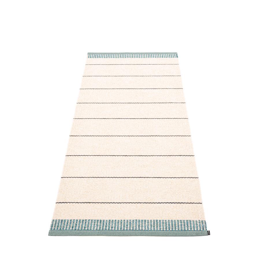 Pappelina, Belle Rug - Haze Blue-Green, 2.75' x 6.5'- Placewares