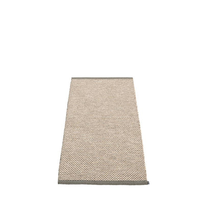 Pappelina, Effi Rug - Charcoal-Light Nougat-Vanilla, 2' x 4'- Placewares